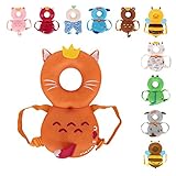 dizoon ベビー ヘッドガードリュック メッシュ 赤ちゃん 転倒 防止 頭 保護 誕生日 0歳 1歳 出産祝い 女の子 男の子 子供 ベビー用品 安全 かわいい クッション ベビーヘルメット 枕 