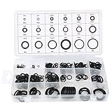 ILS - MXRW3 225 pieces Rubber O Ring Hydraulic Plumbing Gasket Paintball Seal Assortment Set