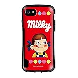 iPhone8 iPhone7 iPhone6s iPhone6 ケース 耐衝撃 ペコちゃん A. ミルキーパッケージ かわいい キャラクター お菓子 不二家 アイフォン8 アイフォン7 アイフォン6 6s ソフトケース カバー 衝撃吸収 tpuケース 磁気エラー防止シート付 スマホカバー スマホケース スマートフォン 【fi Plus】