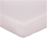 Check Fitted Crib Sheet- Blossom by Dwell Studio