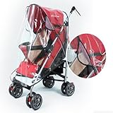 Baby Rain Wind Snow Sleet Cover for Single Jogger Stroller by IRISMARU