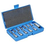 KKmoon 13個入り トルクスビットソケットセットクロムバナジウム鋼 1/4 インチ 3/8インチ＆1/2インチドライバー 修理工具キット 収納ケース付き
