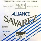 SAVAREZ ALLIANCE ハイテンション SOL・G・3 543J クラシックギター弦（バラ） 3弦 G弦 1本入り 【国内正規品】