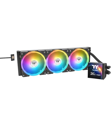 Amazon | Thermaltake MINECUBE 360 Ultra Black All-In-One Liquid