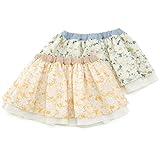 Lily ivory リバーシブルスカート(80～130cm) 夏物 キムラタンの子供服 グリーン 80 ( 71020x71320-152 )