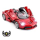RASTAR RCカー 1/14フェラーリ ラ•フェラーリ ラジコンカー おもちゃの車 モデルカー 赤・レッド 2.4GHz 33.8*15*8.3 cm