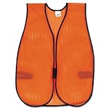 CRWV201 - Orange Safety Vest by MCR Safety