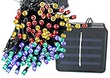 100 LED ソーラー イルミネーション 太陽光 充電式 コンセント不要 (ミックス)