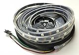 アドレス可能なDC5V 5050 RGB ledピクセルストリップ 30LED / m FPC 防水30pixels / M WS2812B 5m