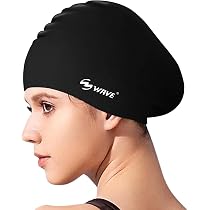 Amazon | スイムキャップ 耳保護 水泳キャップ レディース メンズ 