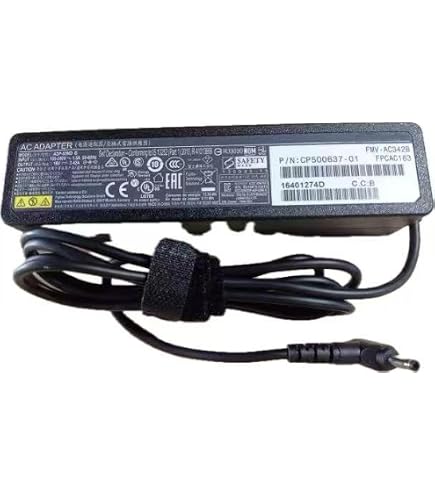 Amazon.co.jp: 富士通 ARROWS Tab 互換用ACアダプター FMV-AC342A 19V