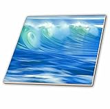 フローレンWater Landscape – Beauty of an ocean wave – タイル 8" ct_54117_3