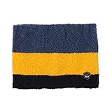 ミキハウス (mikihouse) 水玉＆ボーダーネックウォーマー 紺（03）