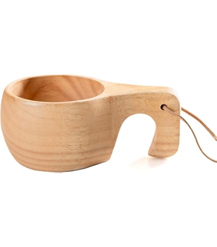 トナカイの骨に雷鳥の絵付きククサ　マグ Amazon.co.jp: Nordic Art Store ハンドメイド KUKSA - ラップ