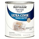 Rust-Oleum 1993502 Painters Touch Latex, 1-Quart, Semi White [並行輸入品]