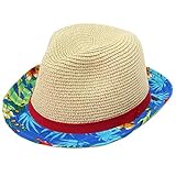 Grin Buddy キッズ ペーパー中折れハット【GX-8522】 (54cm, ベージュ)