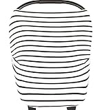 授乳ケープ 赤ちゃんのカーシートカバー キャノピー マルチユーズストレッチ (2)