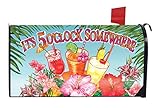 It 's 5 O ' Clock Somewhere夏磁気メールボックスカバーCocktails Drinksトロピカル