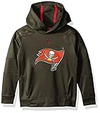 NFL Tampa Bay Buccaneers Boys 47 "マッハ"プルオーバーパーカー、ピューター、M ( 56 )