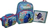 Disney Pixar Finding Dory Set 16" Backpack & Lunch Box W/ Bonus Color Puzzle [並行輸入品]