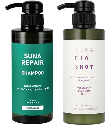 Amazon | SUNA(スーナ)公式 シャンプートリートメントセット 染めない