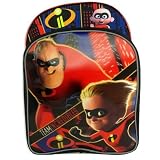 Incredibles 2 16" Kids' Backpack with Eye Mask - Blue & Red