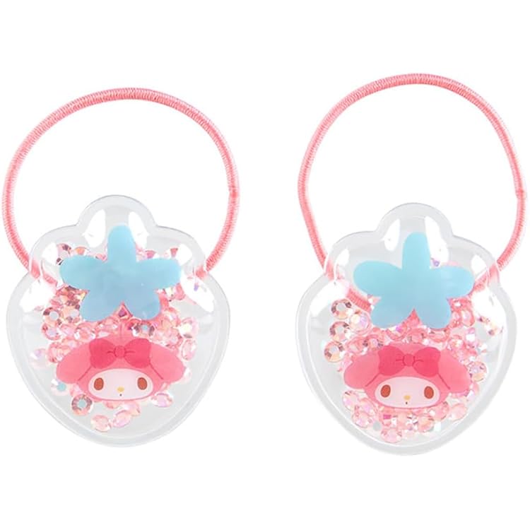 Amazon.co.jp: きらきらペアキャラゴム2・マイメロディ : ベビー