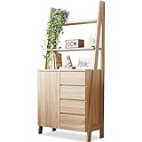 LOWYA （ロウヤ） キッチン キッチン収納 食器棚 カップボード 半完成品 収納棚 オープン棚 扉＆引き出し ナチュラル おしゃれ 新生活