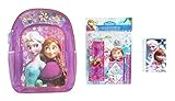 Disney Frozen Back to School Set - Includes Backpack, 11pc Stationery Set, & Bonus Mini Notebook [並行