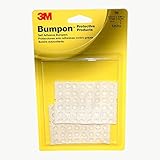 3M SJ5302 Bumpon Blister Pack, Clear 0.312" Wide x Long, 0.085" [並行輸入品]
