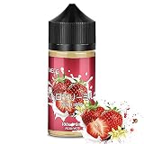 電子タバコ リキッド ストロベリーミルク Vape liquid パニラ ベイプリキッド 大容量100ml IMECIG ニコチンなし