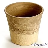 鉢 KANEYOSHI 【日本製/三河焼】 陶器 植木鉢 ロックガーデン カプチ 6号