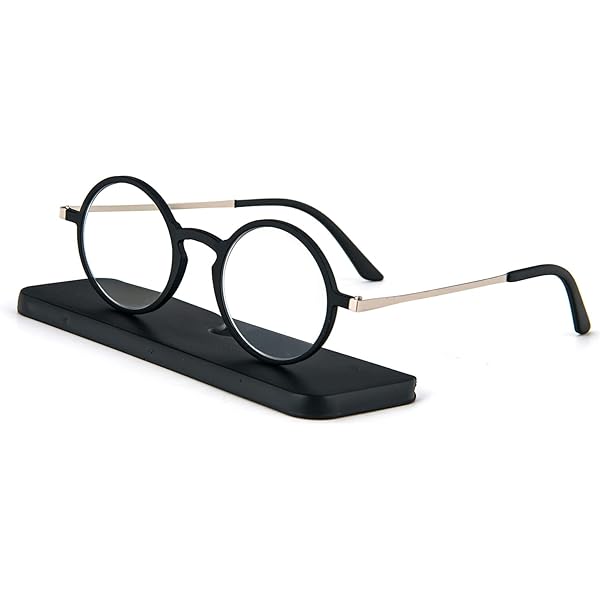 Amazon.co.jp: [REAVEE] 老眼鏡 ハーフリム 携帯用 ケース付け