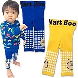 (ブーマート)BOO MART 2015 丸編み チェック柄 スパッツ レギンス タイツ 90cm イエロー