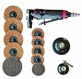 Astro 228 Complete Surface Prep Kit with Composite Body 1/4-Inch 90-Degree Angle Die Grinder 204 and