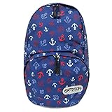 [アウトドアプロダクツ] OUTDOOR PRODUCTS キッズ リュック 男の子 女の子 子供 ジュニア 通学 通園 遠足 おしゃれ かわいい (アンカー/ネイビー)
