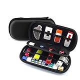 Homeself Waterproof Hard USB Flash Hard Drives Case Bag For U Disk, USB Drive, SD Memory Card with C
