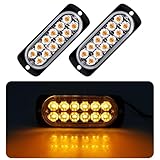 sakurawing 汎用 ストロボ フラッシュ led ライト デイライト 車 バイク トラック 12v 24v 防水 爆光 カスタム アンバー