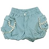 SCHNEE(スネー) リボンポケカボチャパンツ 110cm/【22】ブルー NO.F-653385