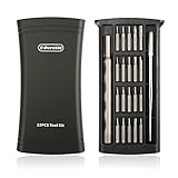E.Durable ドライバーセット 特殊ドライバー 精密ドライバー ビットセット 22in1 マゲネット付き収納 コンパクト DIY作業 ネジ切り 修理工具 スマホ 腕時計 pc iphone デジ