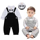 Cuteshower 子供服フォーマル ベビー ロンパース 男の子 結婚式 入学式 お宮参り 七五三 ブラック 95