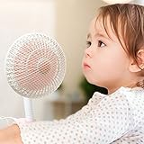 ベビーカー扇風機 おでかけ ミニクリップ扇風機 (ライトピンク)