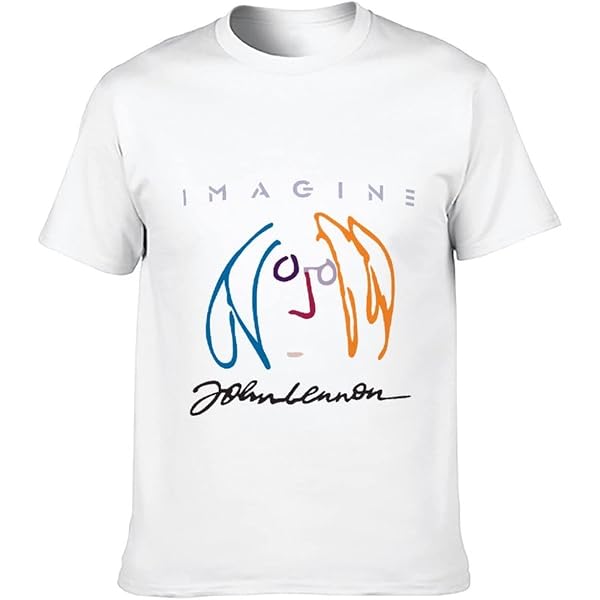 Amazon | Tシャツ ジョン・レノン 半袖 メンズ レディース トップス