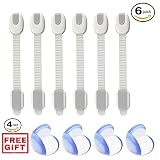 太郎赤ちゃん子安全ロック – ラッチto Baby Proofキャビネット、引き出し、アプライアンス、Toilet Seat – No Drilling – Extra 3 M粘着Included –