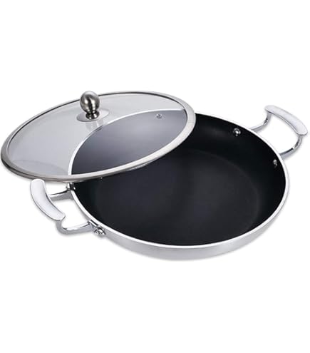 jsdskw パエリアパン フライパン パエリア鍋 アルミニウム合金 ノン