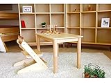 [木のおもちゃSoopsori][アウトレット]幼児机、座卓に変身！キッズテーブル＆チェアLITE(名入れ刻印つき)