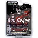 GREENLIGHT 1/64スケール ハリウッドシリーズ41-1973 フォード・サンダーバード- ザ・クロウ [並行輸入品]