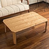 【センターテーブル 折りたたみ式 木製】 純木製！木のぬくもりを最大限に生かした、折りたたみローテーブル 完成品 天然木 突板 タモ材 八角仕上 色：ナチュラル