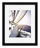 ARTCARE BY NIELSEN 11'X14' TUSCANY FLORENTINE BLACK FRAME, MATTED TO 8'X10' [並行輸入品]