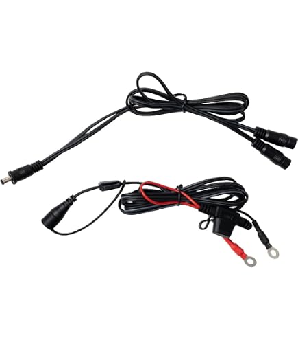 Amazon.co.jp: 5V-7.4V USB 充電ケーブル バイク用 対応 コミネ KOMINE